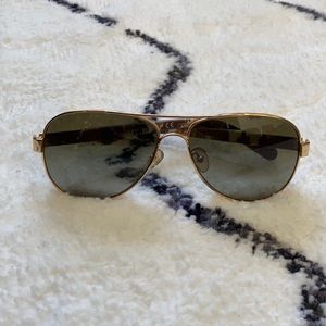 Gold Tori Burch Aviators